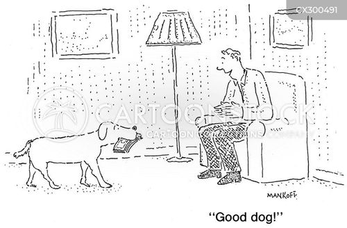 Good Dog Cartoons and Comics - funny pictures from CartoonStock