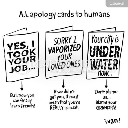 Apology Card Cartoons And Comics Funny Pictures From Cartoonstock