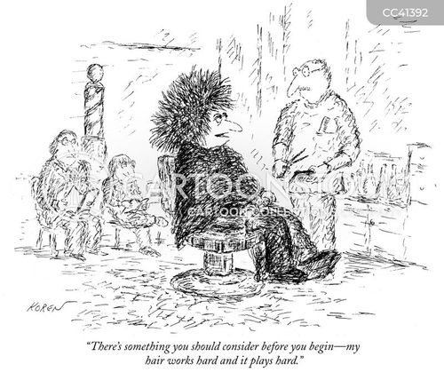 Hair Salon Cartoons and Comics - funny pictures from 