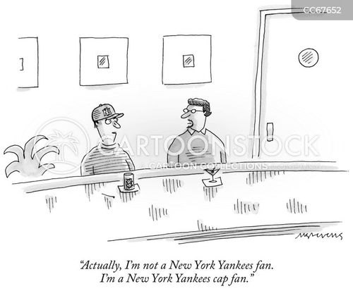 cartoon new york yankees mascot