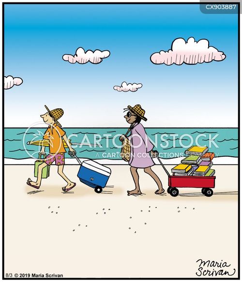 Beach Cartoons And Comics Funny Pictures From Cartoonstock