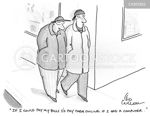 Paying Bills Cartoons and Comics - funny pictures from CartoonStock