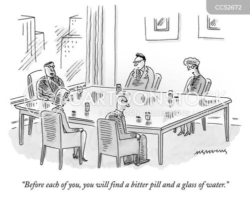 Bitter Pills Cartoons and Comics - funny pictures from CartoonStock