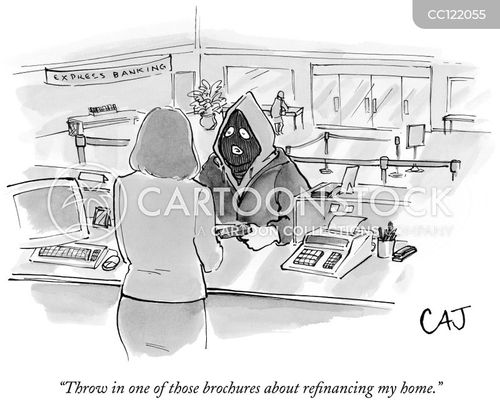 Bank Teller Cartoons