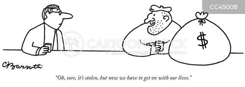 Stolen Goods Cartoons and Comics - funny pictures from CartoonStock