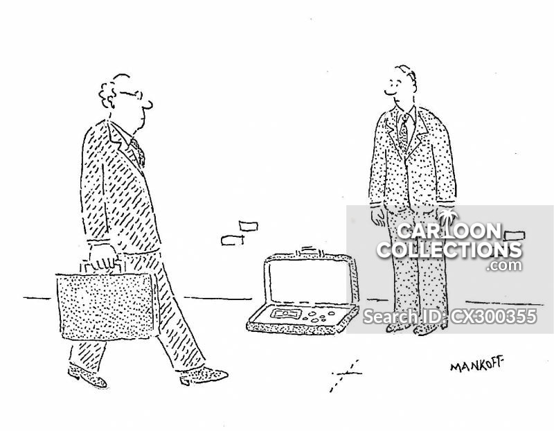 Briefcase Cartoons and Comics funny pictures from CartoonStock