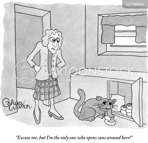 Can Opener Cartoons and Comics - funny pictures from CartoonStock