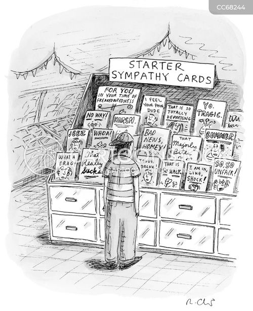 Sympathy Card Cartoons And Comics Funny Pictures From Cartoonstock