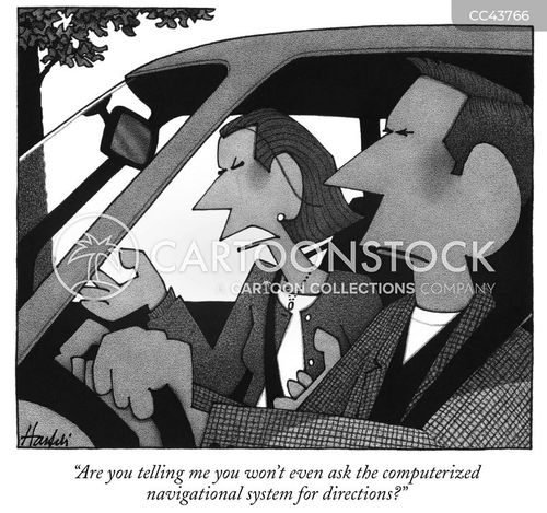 Asking Directions Cartoons and Comics - funny pictures from CartoonStock