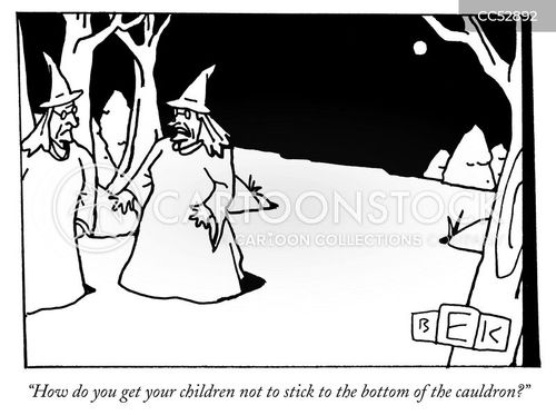 Wicked Witch Cartoons and Comics - funny pictures from CartoonStock