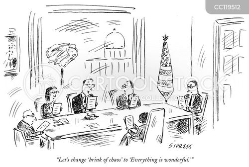 Cartoon – Let's Change “Brink of Chaos” to “Everything is Wonderful” |  HENRY KOTULA