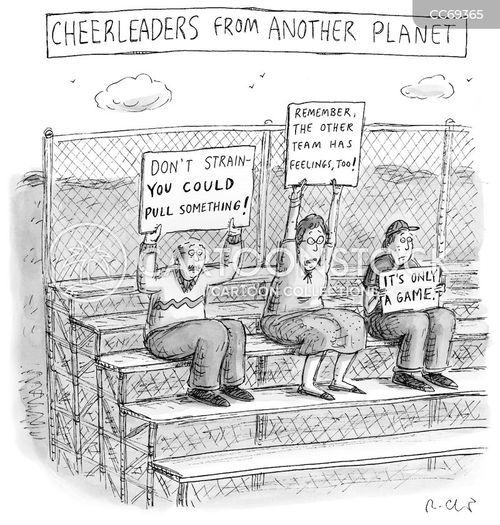 Cheerleaders Cartoons And Comics Funny Pictures From Cartoonstock