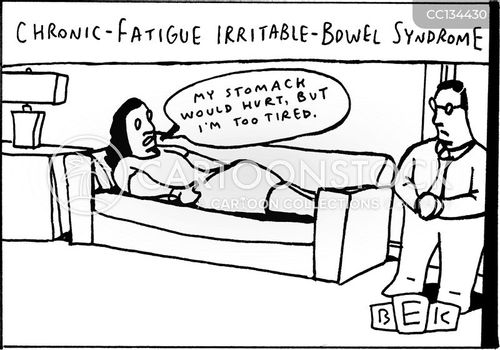 funny stomach pain cartoon