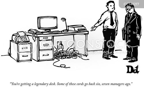 Messy Desk Cartoons And Comics Funny Pictures From Cartoonstock