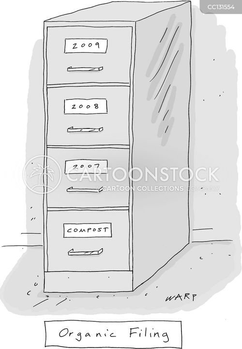 Filing Cabinet Cartoons and Comics - funny pictures from CartoonStock