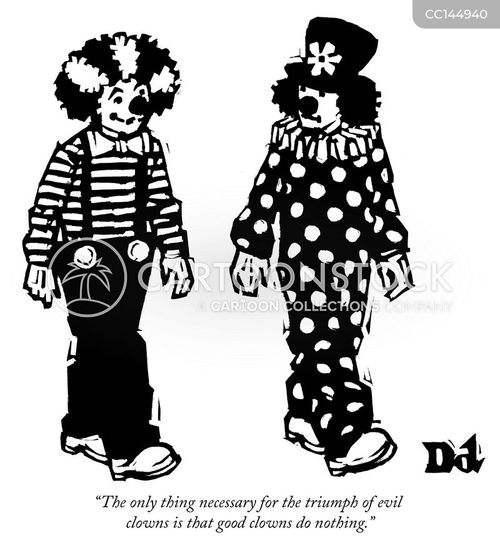 Clown Cartoons And Comics Funny Pictures From Cartoonstock