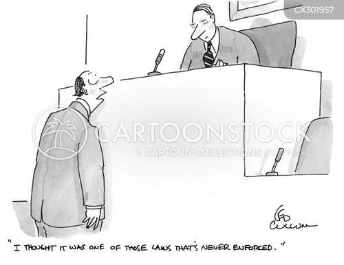 Court Order Cartoons and Comics - funny pictures from CartoonStock