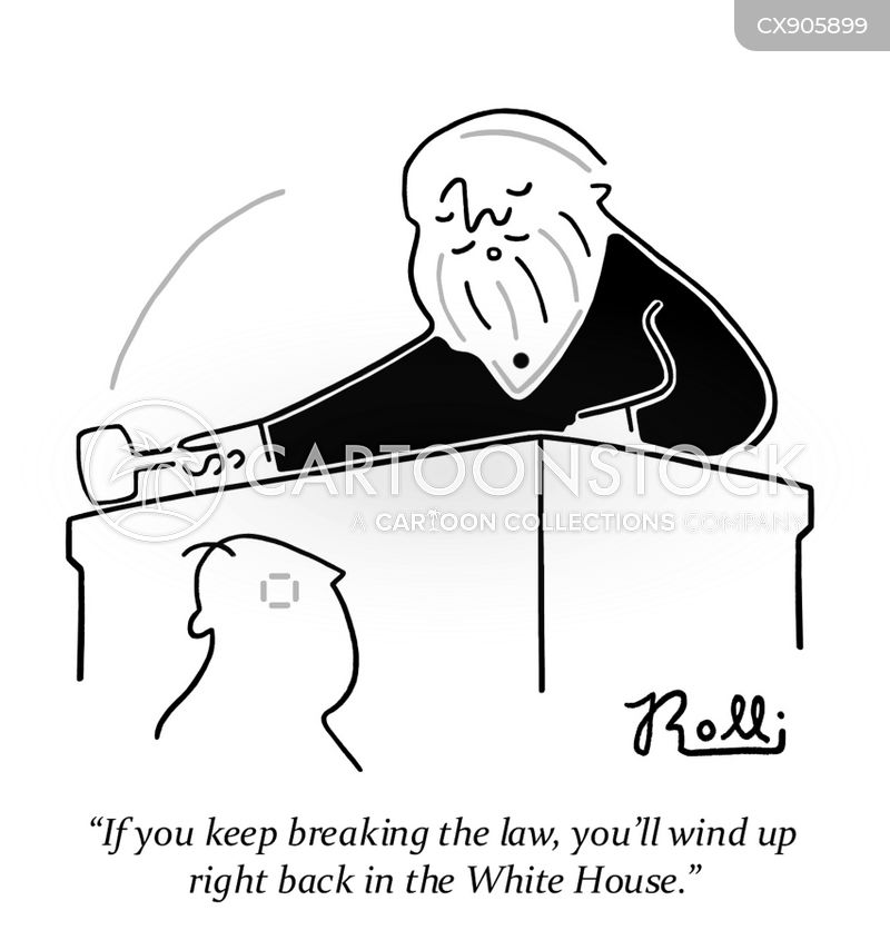 Break The Law Cartoons and Comics funny pictures from CartoonStock