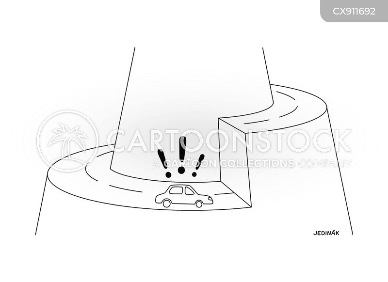 traffic cone cartoon