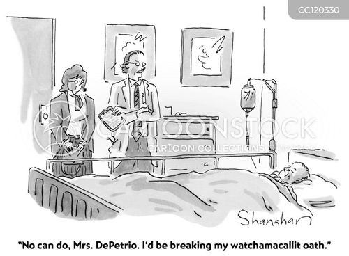 Hippocratic Oath Cartoons and Comics - funny pictures from CartoonStock