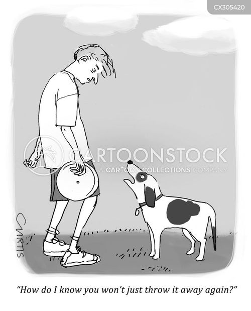 cartoon dog walking