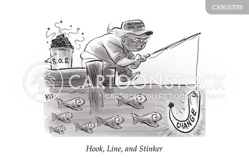 Hook Line And Sinker Cartoons and Comics - funny pictures from