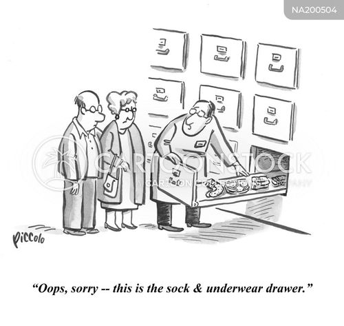 Sock And Underwear Drawer Cartoons and Comics - funny pictures