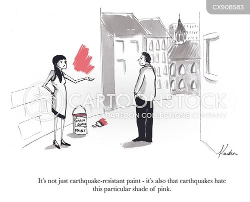 Earthquake Resistant Cartoons and Comics - funny pictures from CartoonStock