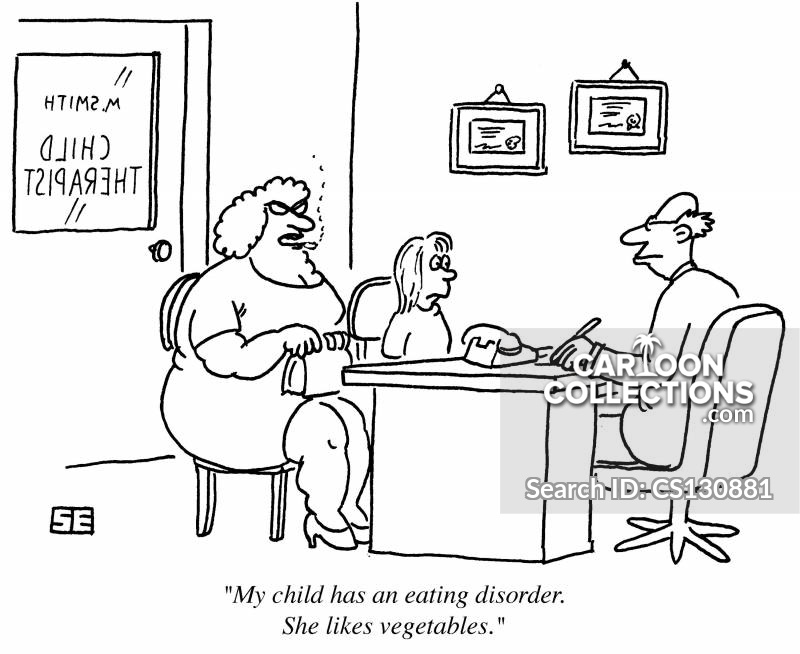 Eating Disorder Cartoons