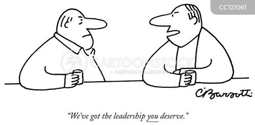 Image result for cartoon meanless leadership