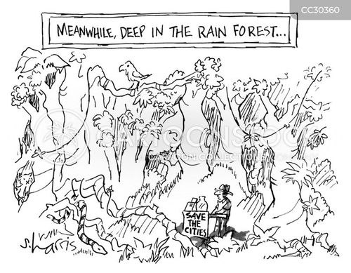 reforestation cartoon