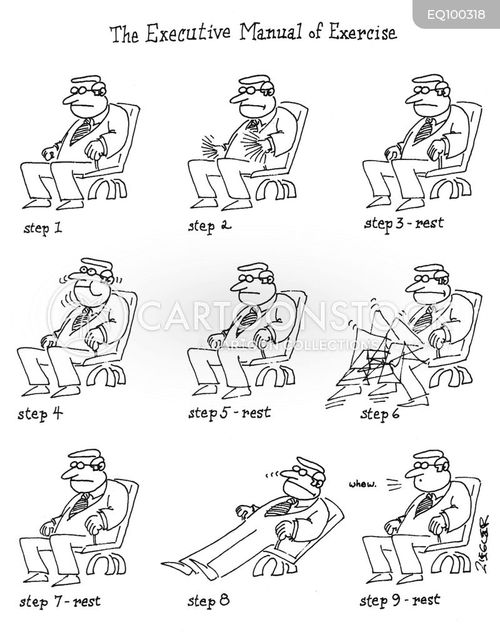 Exercise Routine Cartoons And Comics Funny Pictures From