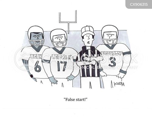 football cartoon