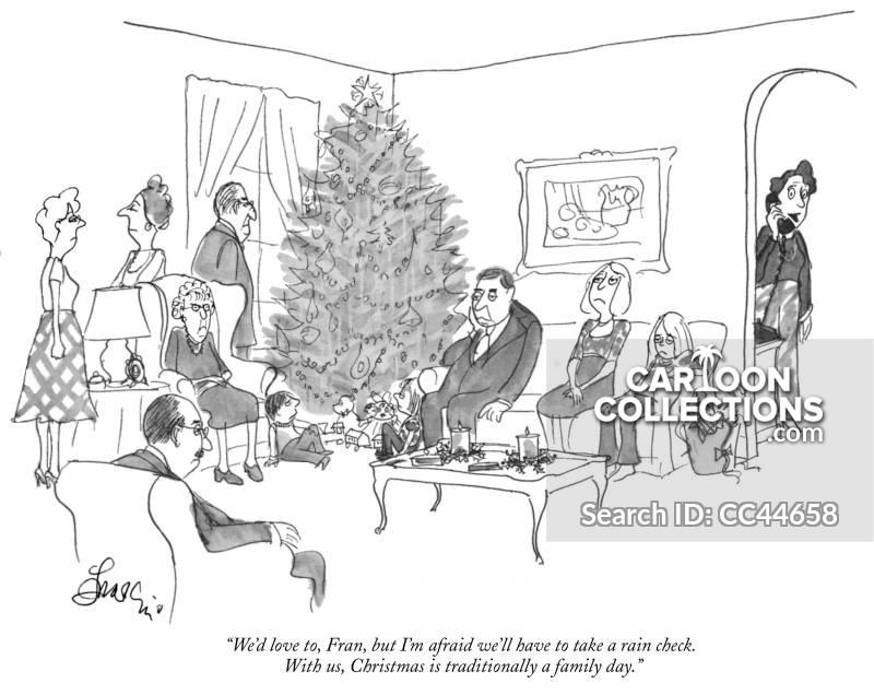 Family Gathering Cartoons and Comics funny pictures from CartoonStock