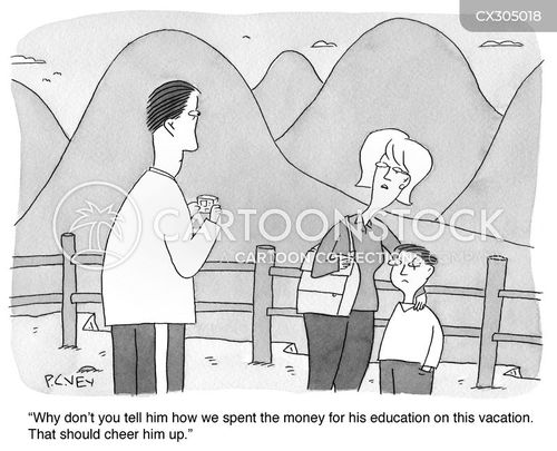 Planned Vacation Cartoons and Comics - funny pictures from CartoonStock