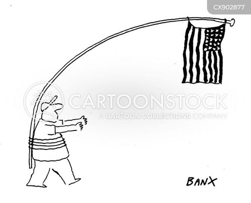 Flagpole Cartoons and Comics - funny pictures from CartoonStock