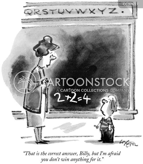 Teacher Expectations Cartoons and Comics - funny pictures from CartoonStock