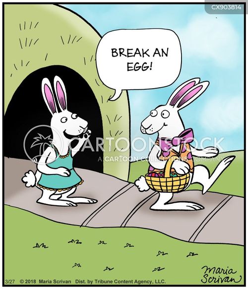 Easter Egg Hunt Cartoons And Comics Funny Pictures From Cartoonstock
