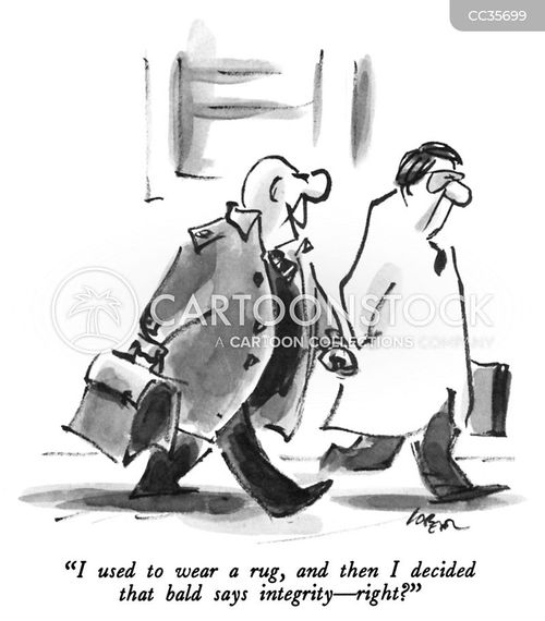 Hair Piece Cartoons And Comics Funny Pictures From Cartoonstock