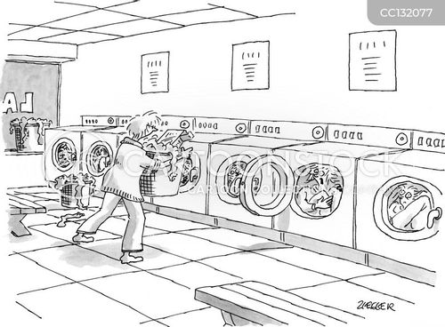 Laundry Cartoons and Comics - funny pictures from CartoonStock