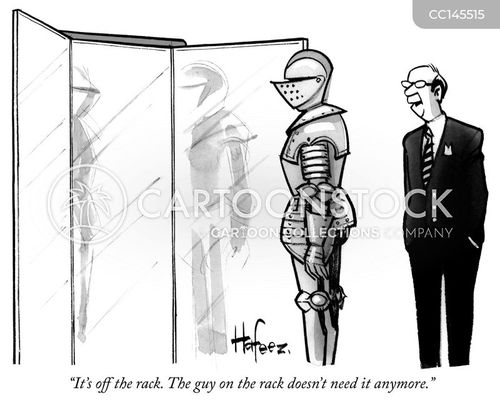 Suit Of Armor Cartoons And Comics Funny Pictures From Cartoonstock