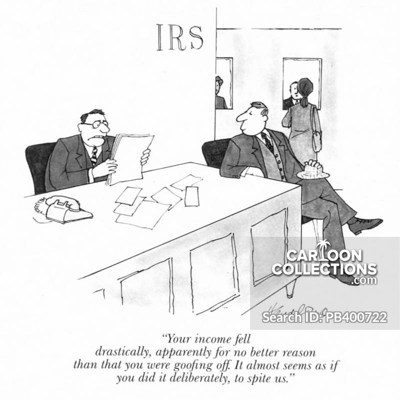 Income Tax Cartoons and Comics - funny pictures from CartoonStock