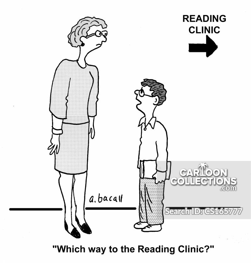 Reading Clinic Cartoons And Comics Funny Pictures From Cartoon Collections