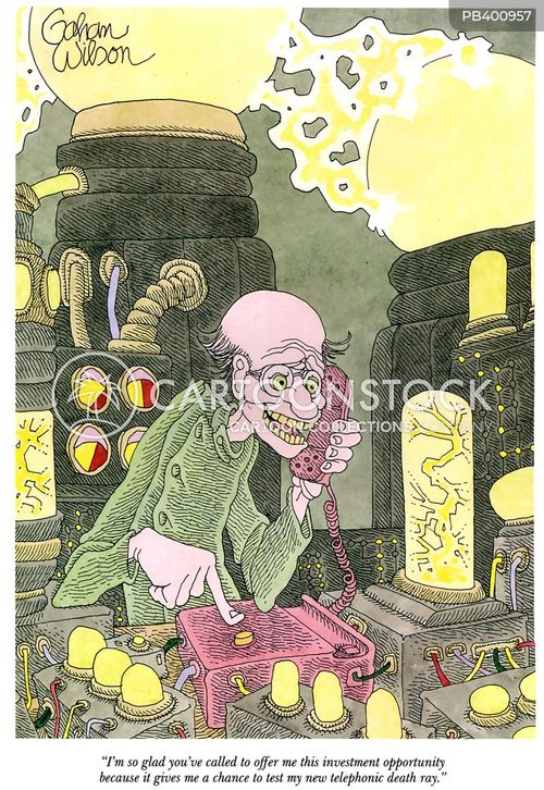 Mad Scientist Cartoons and Comics - funny pictures from CartoonStock