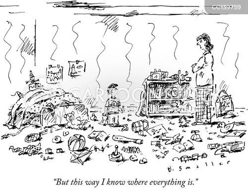 Messy Rooms Cartoons And Comics Funny Pictures From