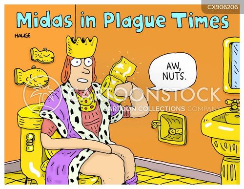 The Midas Touch Cartoons and Comics - funny pictures from CartoonStock