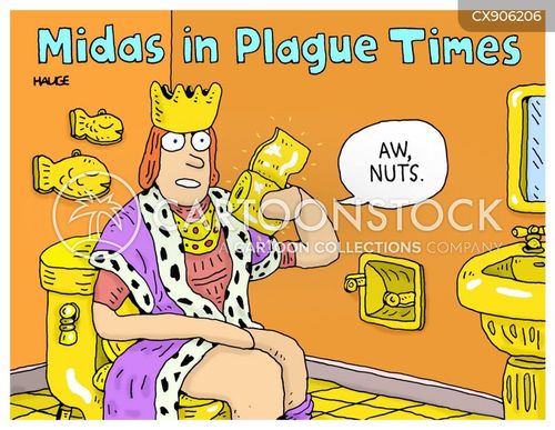 Midas Touch Cartoons and Comics - funny pictures from CartoonStock