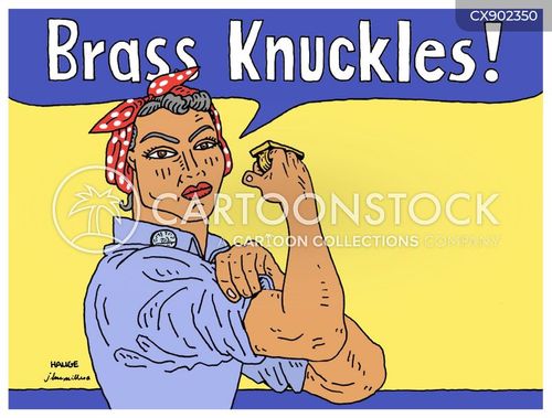Knuckle Duster Cartoons and Comics - funny pictures from CartoonStock
