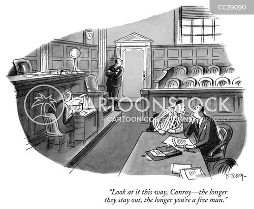 Jury Duty Cartoons and Comics - funny pictures from CartoonStock