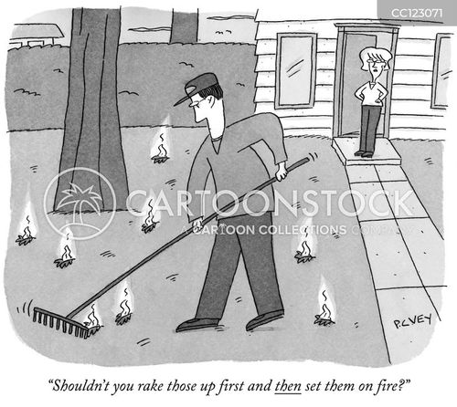 Landscaping Cartoons and Comics - funny pictures from CartoonStock